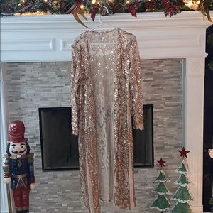 Rose Gold Boutique Duster